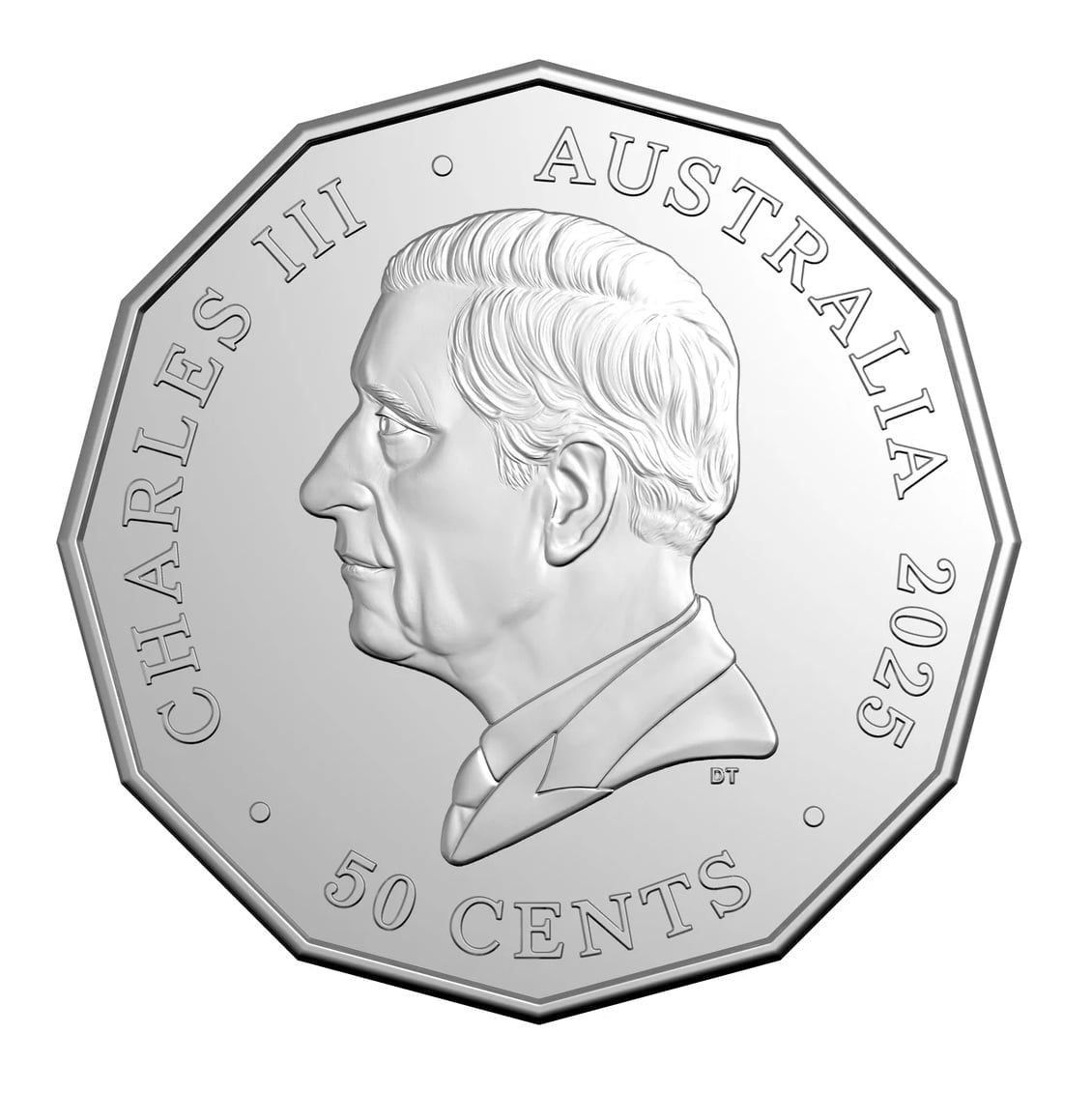 Royal Australian Mint -  2025 50 Cent UNC Coloured Christmas Decoration 5 Assorted