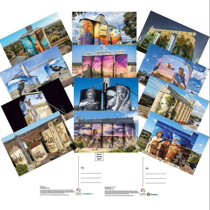 Silo Art - 2025 Post Card Set