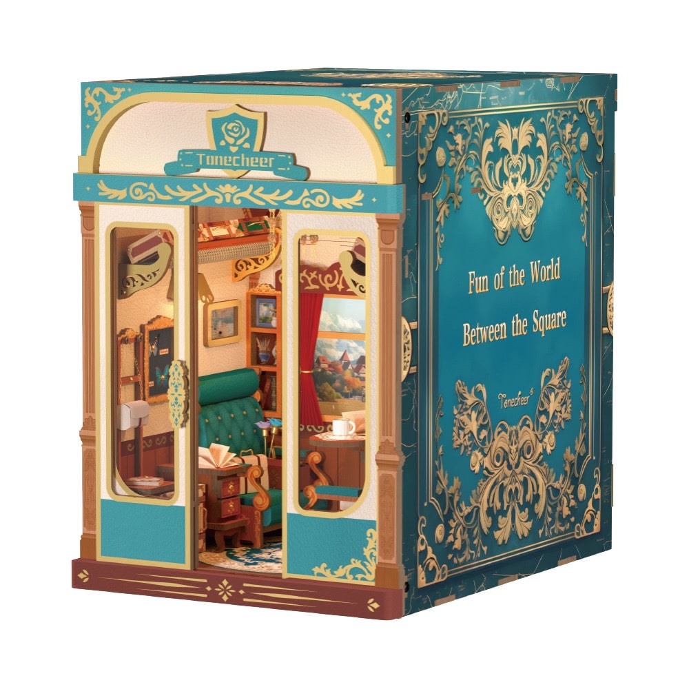 Tonecheer - 3D Infinity Train Cabin Puzzle with LED - European Travels