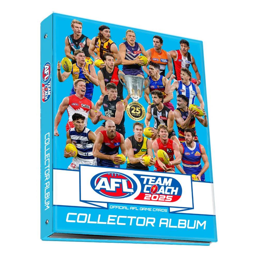 AFL Team Coach 2025 - Binder Album