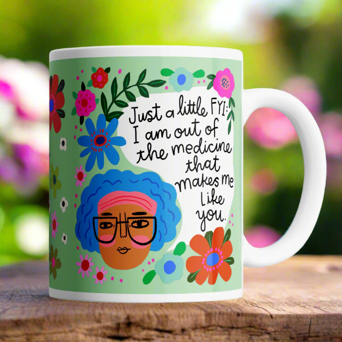 Disrupted Industries - Out of Medicine Menopausal Mug