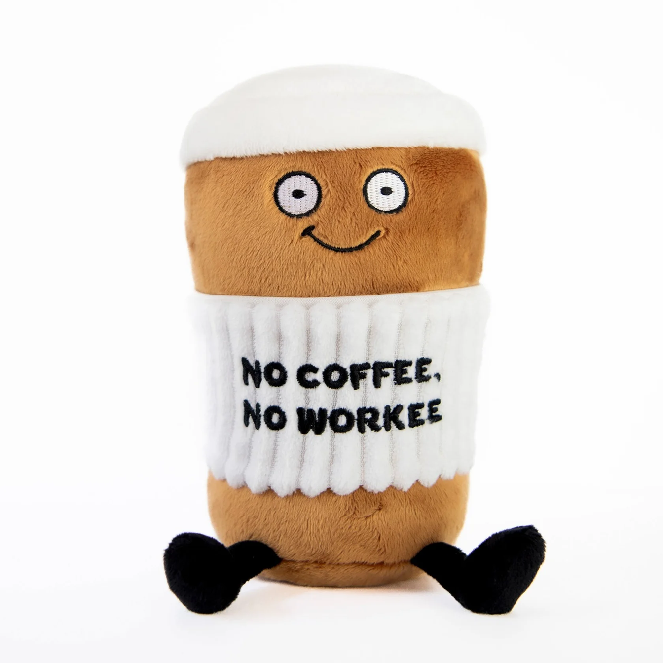 Punchkins - No Coffee No Workee Plush