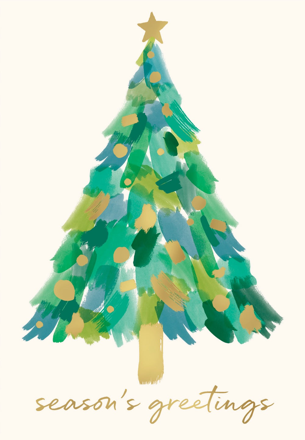 Supporting Ovarian Cancer Research Foundation Charity Boxed Christmas Cards | Painterly Splash