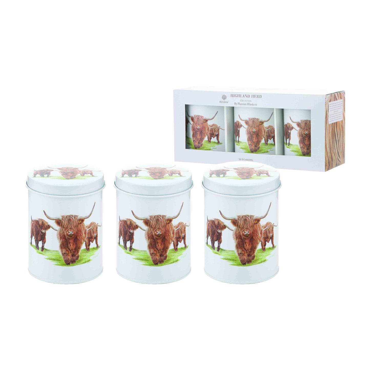 Ashdene - Highland Herd 3pk Canister