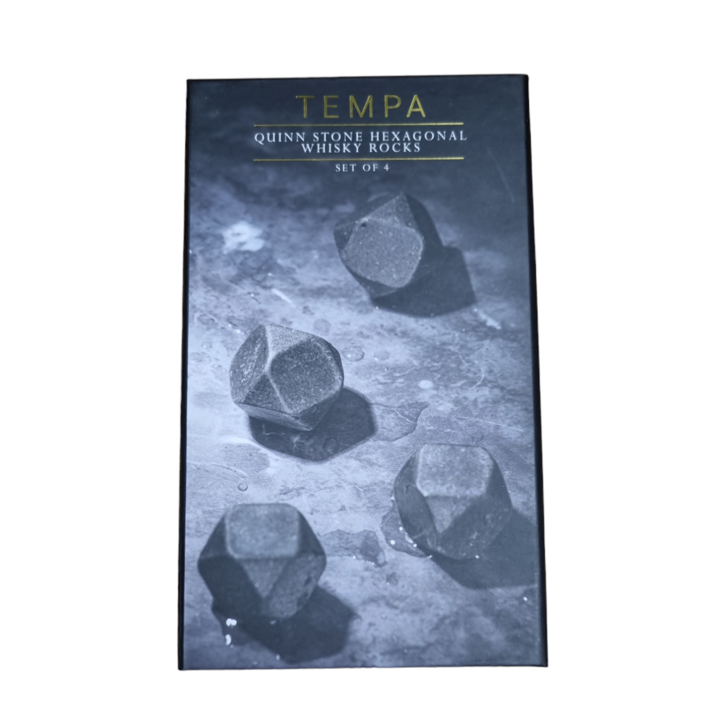 Quinn Stone Hex 4pk Whiskey Rocks