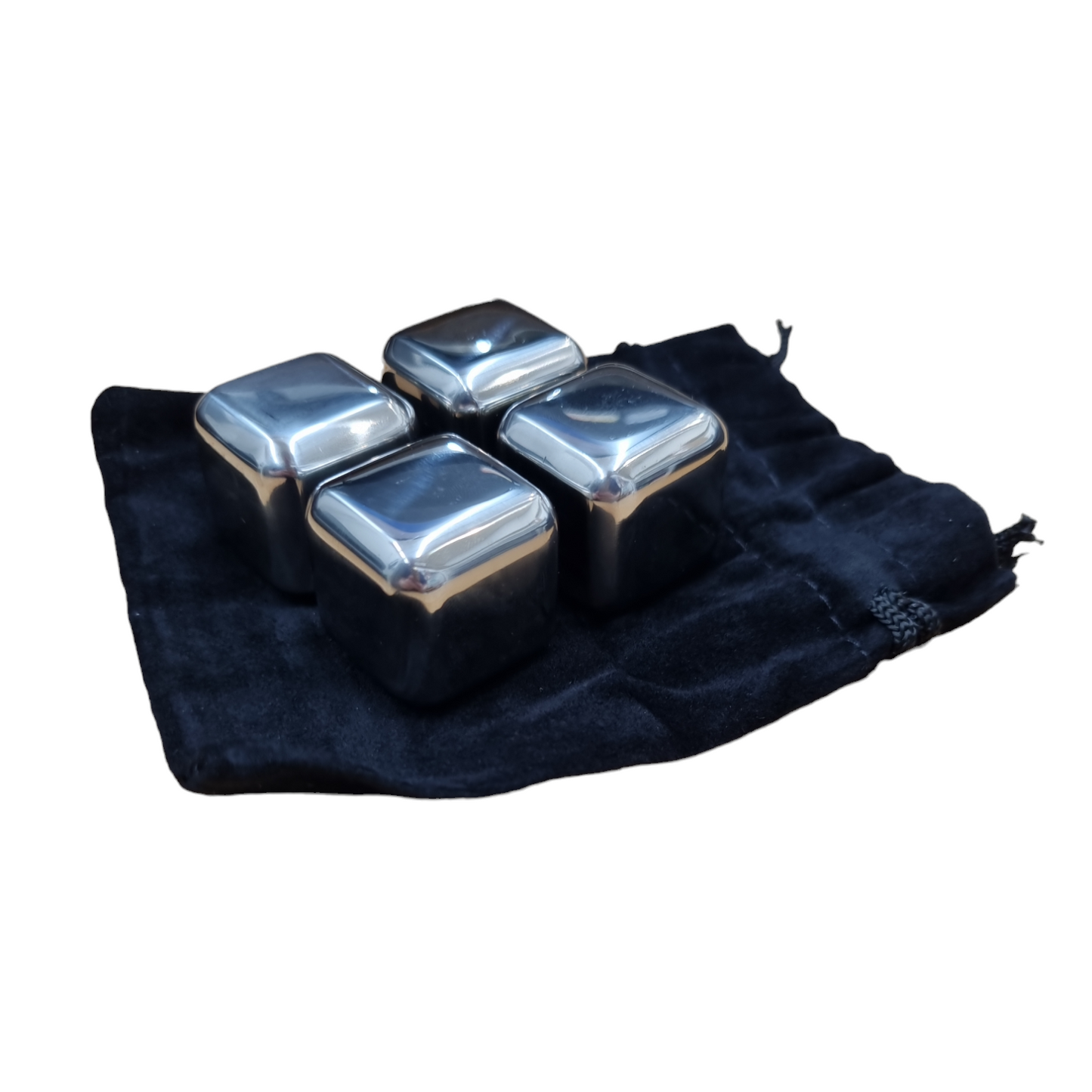 Quinn Ss Square 4pk Whiskey Rocks