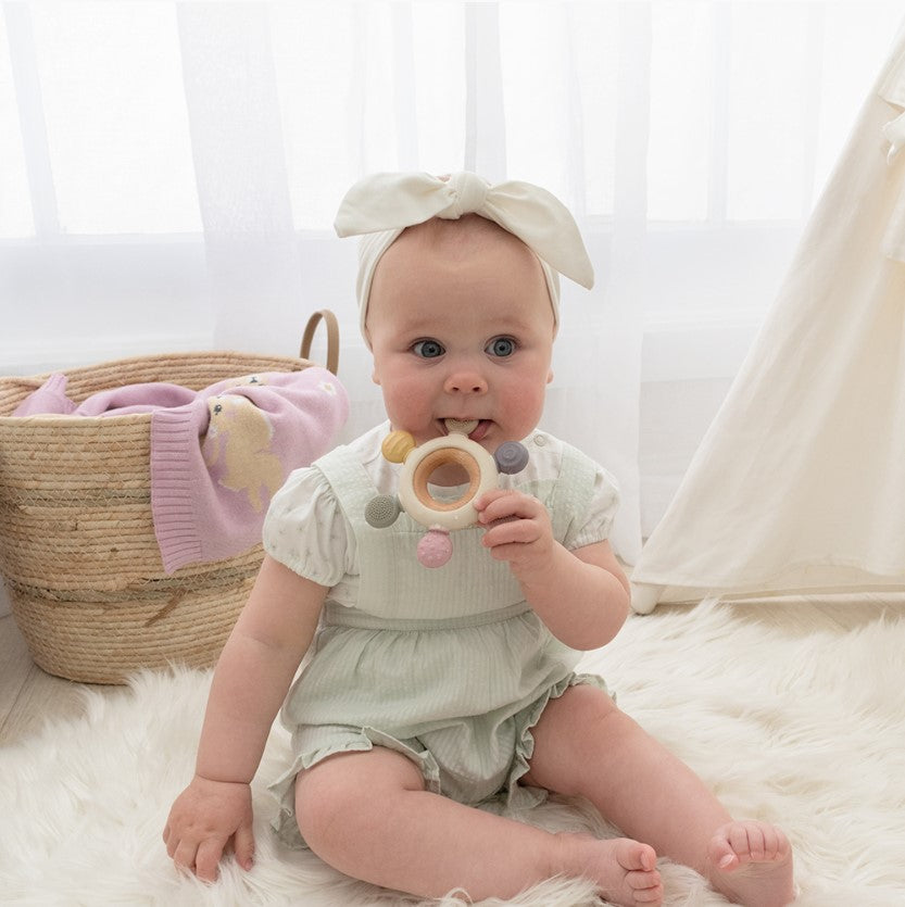 Multi-surface Teething Wheel - Rose