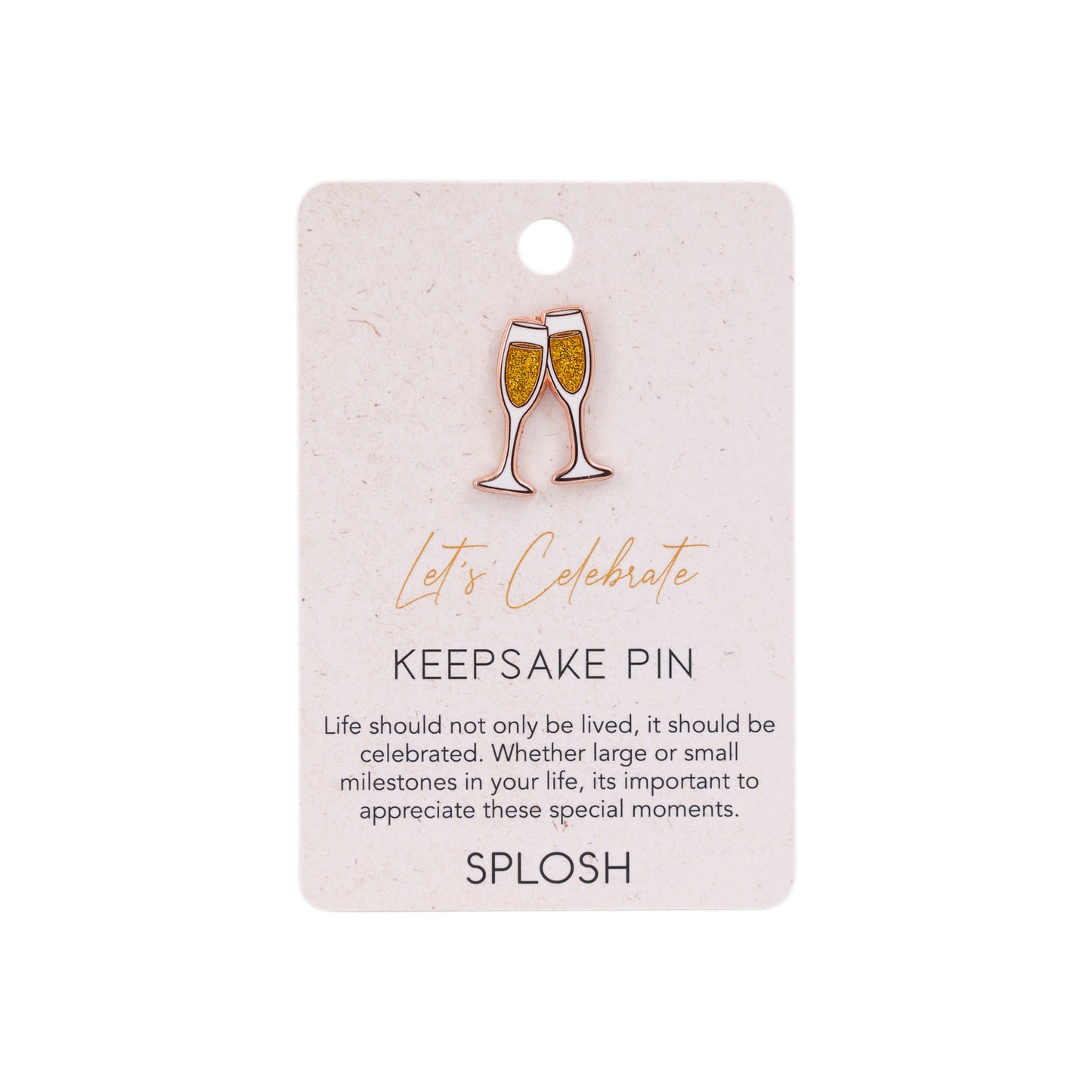 Splosh - Keepsake Pin Let's Celebrate