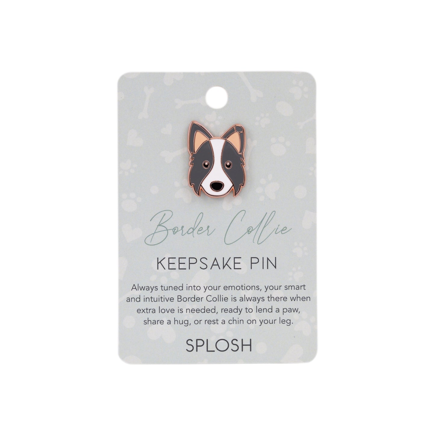 Splosh - Keepsake Pin Border Collie