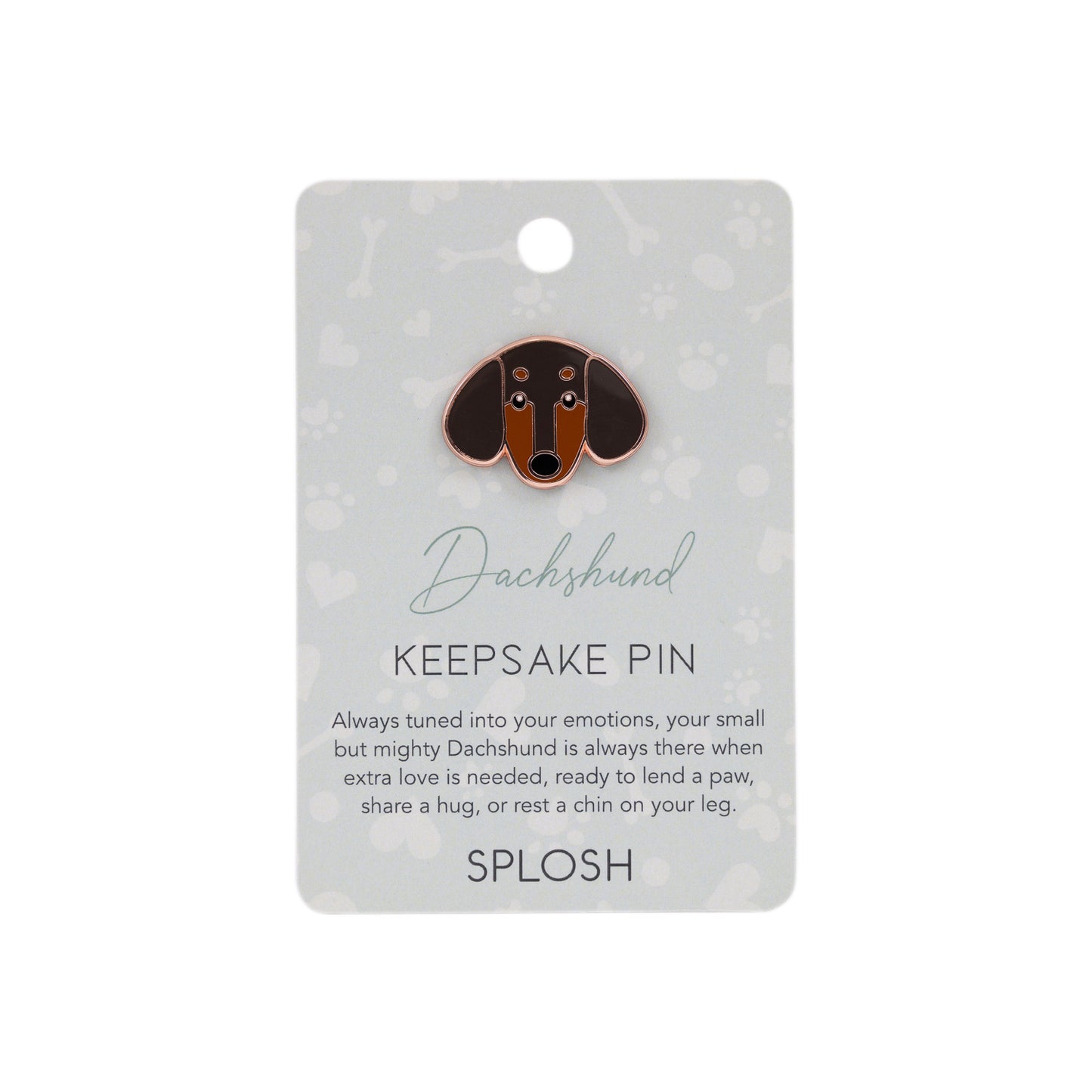 Splosh - Keepsake Pin Dachshund
