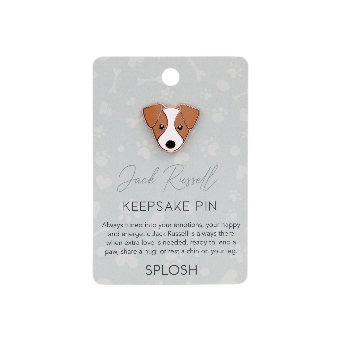 Splosh - Keepsake Pin Jack Russell