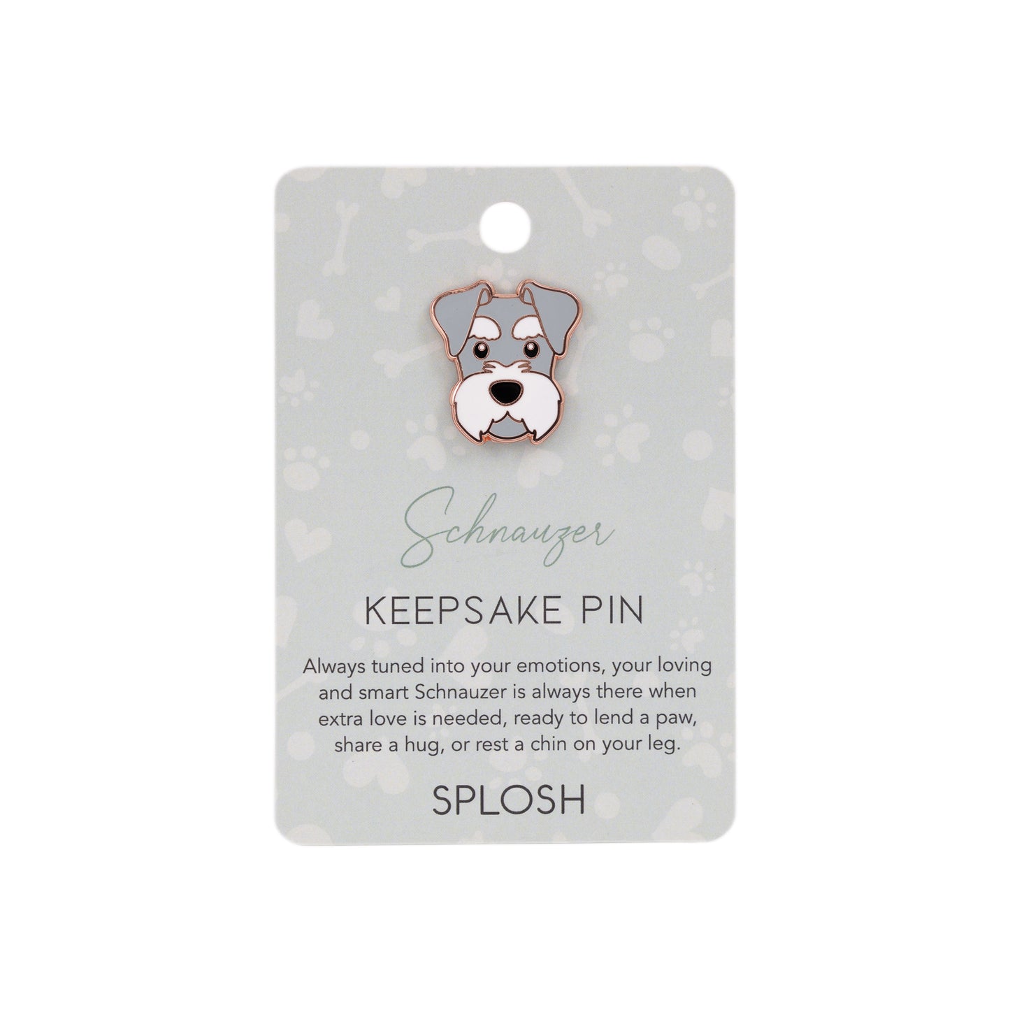 Splosh - Keepsake Pin Schnauzer