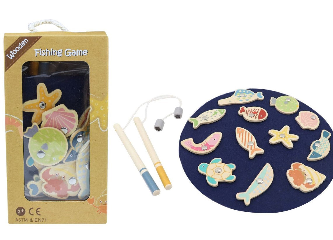 Wooden Fishing Game