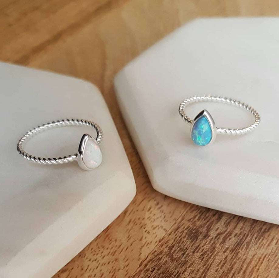 Sparkle and Shine with Fabienne, 925 sterling silver Resin Opal Jewellery!