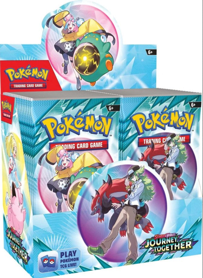 Team Up and Triumph! Dive Headfirst into Pokémon TCG: Scarlet & Violet - Journey Together!