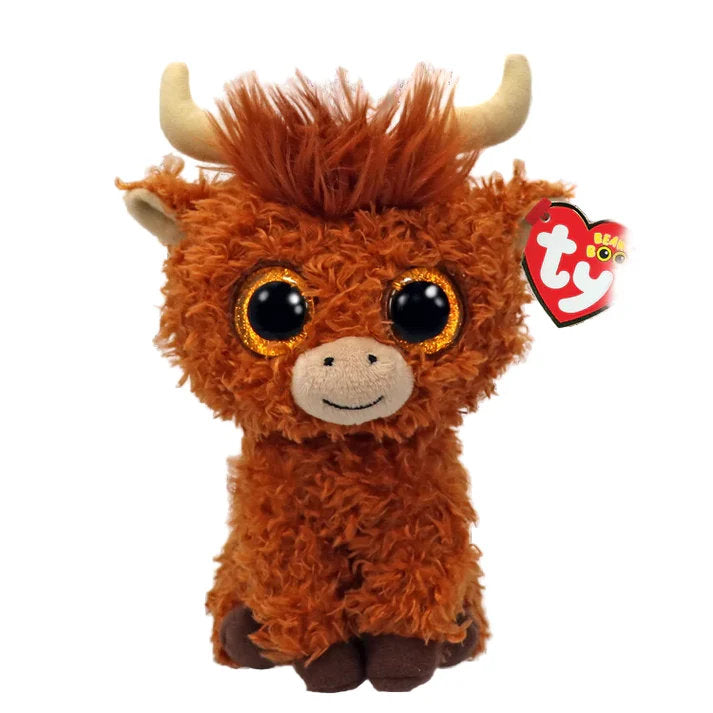Beanie Boos | Alfie the Brown Highland Cow