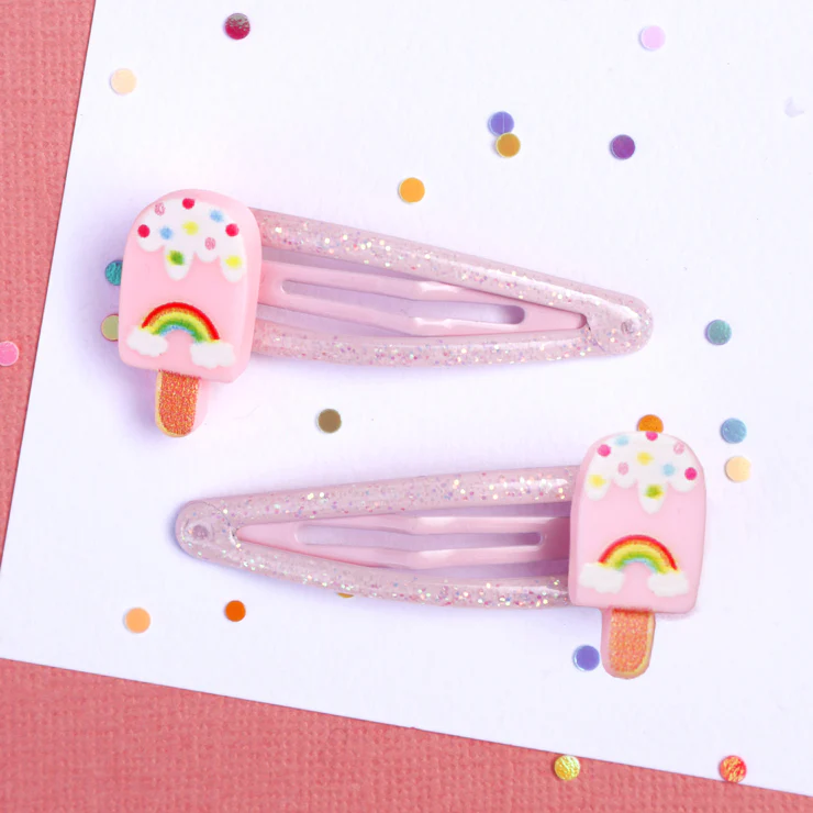 Mon Coco Hair Clips - Ice Cream