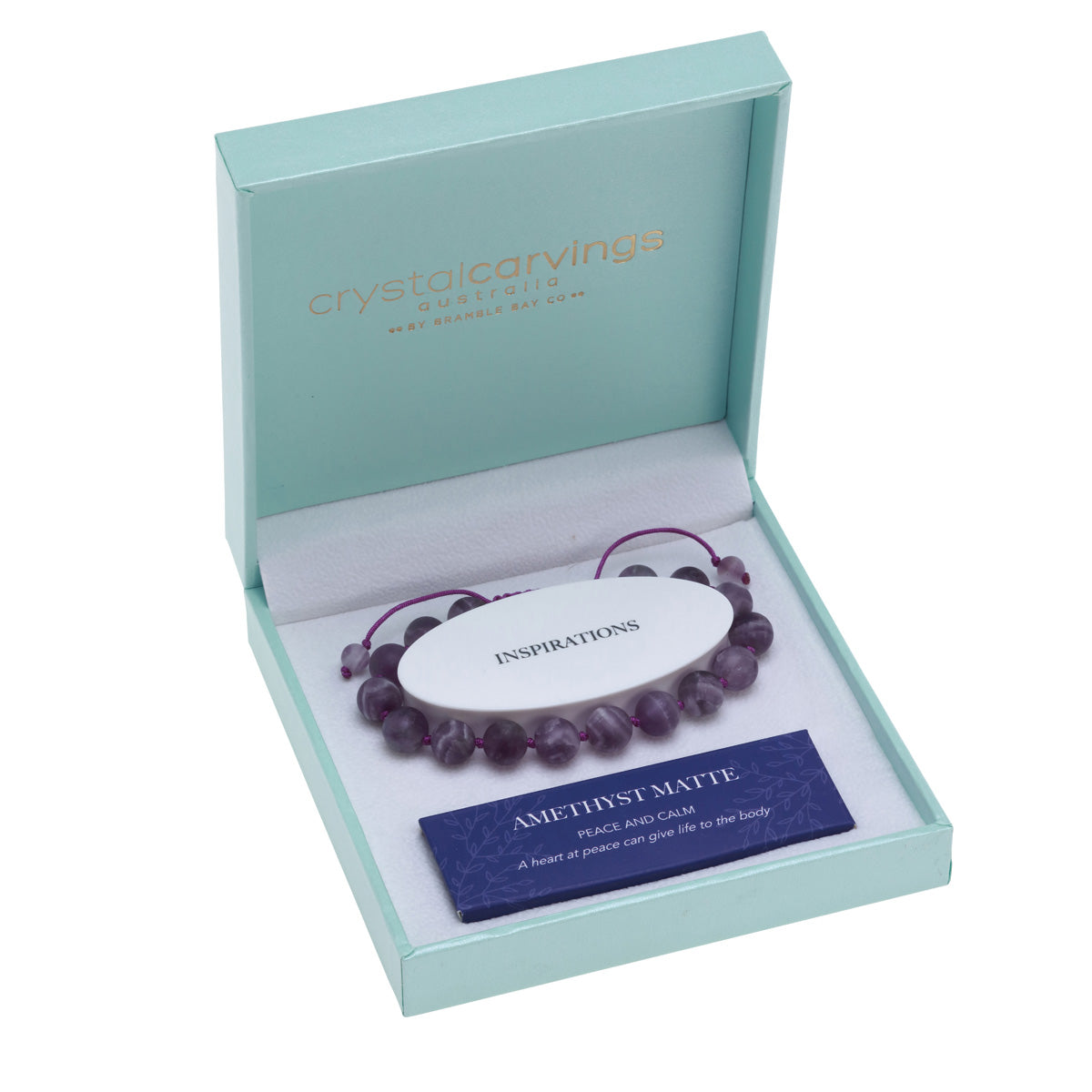 Naturals Amethyst Adjustable Bracelet