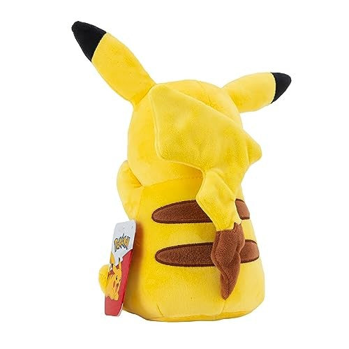 Pokémon Official and Premium Quality 8-inch Pikachu Plush - Adorable Ultra-Soft Plush Toy Perfect for Playing and Displaying - Gotta Catch Em All