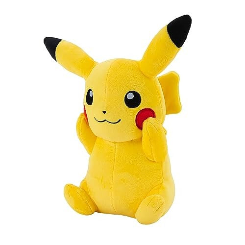Pokémon Official and Premium Quality 8-inch Pikachu Plush - Adorable Ultra-Soft Plush Toy Perfect for Playing and Displaying - Gotta Catch Em All