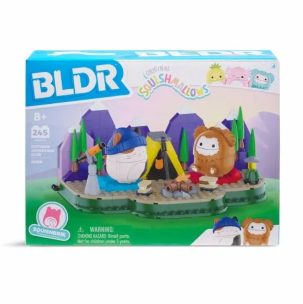 Squishmallows BLDER - Building Block Set 245 Piece