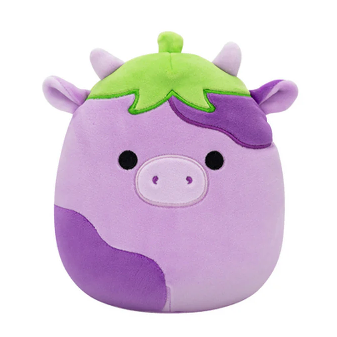 Squishmallows 7.5" Plush - Frederick the Eggplant Cow