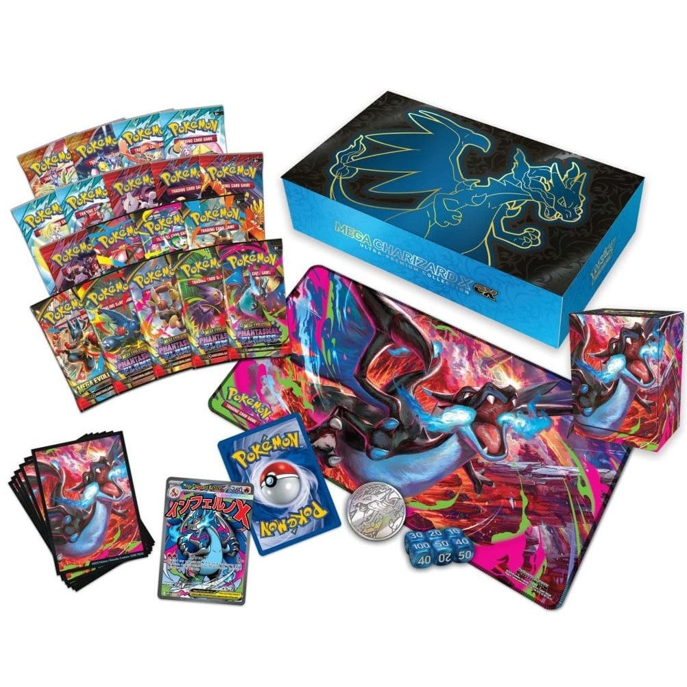 Pokemon | Mega Charizard X Ex Ultra-Premium Collection 