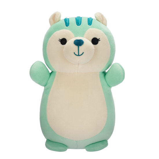 Fuyuki The Mint Green Squirrel 10" Squishmallows Hugmees