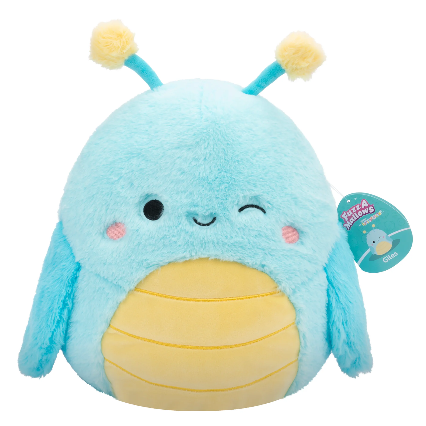 Giles The Grasshopper 12" Fuzzamallows Squishmallows Plush