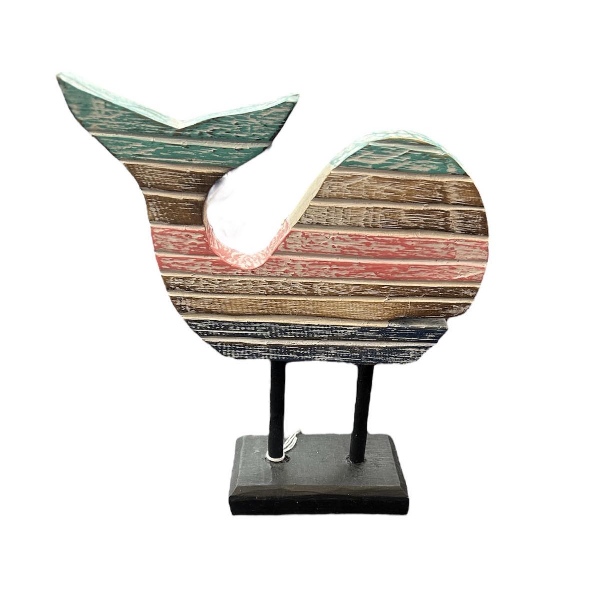 Hanmade Wooden Whale Smaill