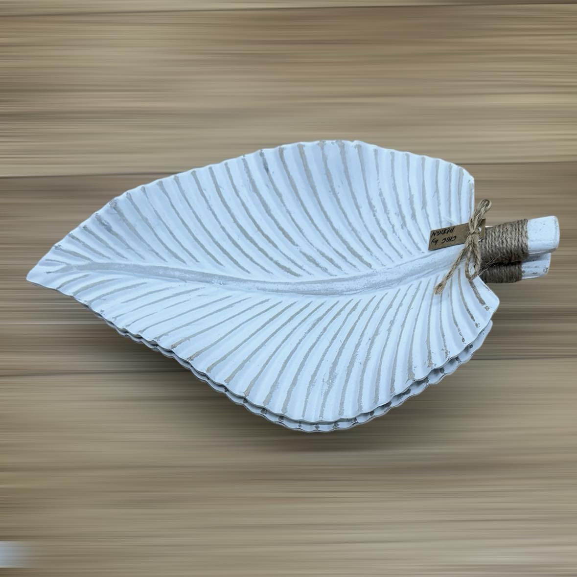 Wooden Leaf Tray