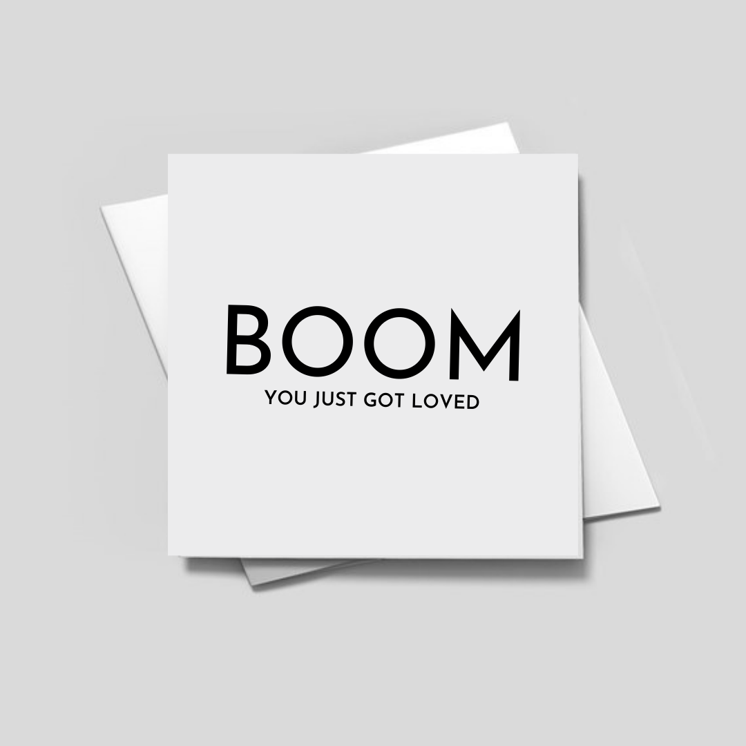 Boom - Fierce One Greeting Card