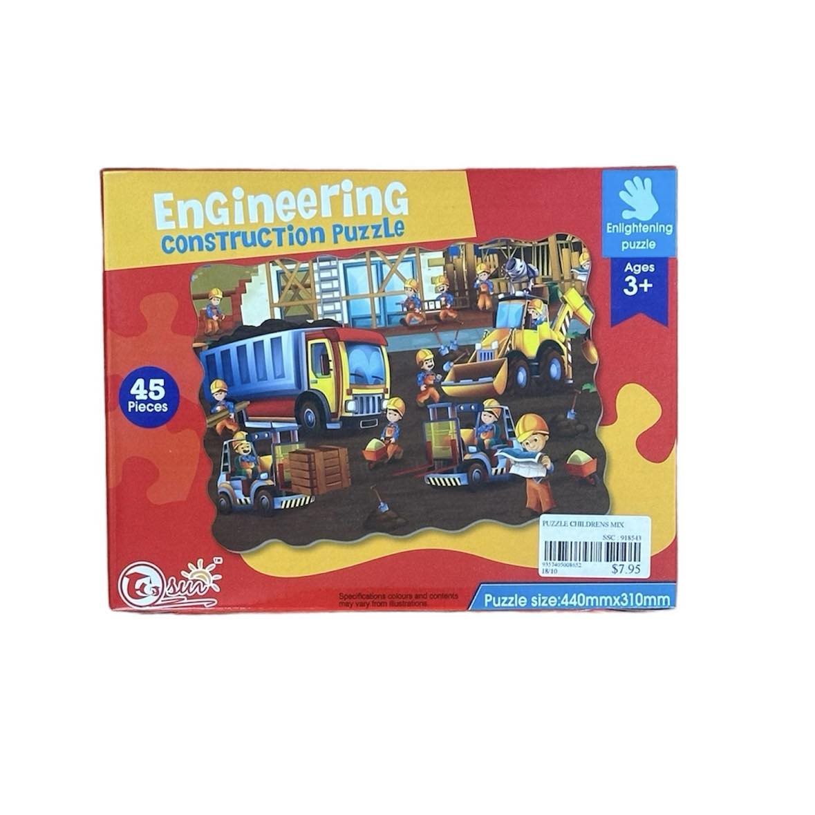 Children's Jigsaw 45 Piece [col:construction]