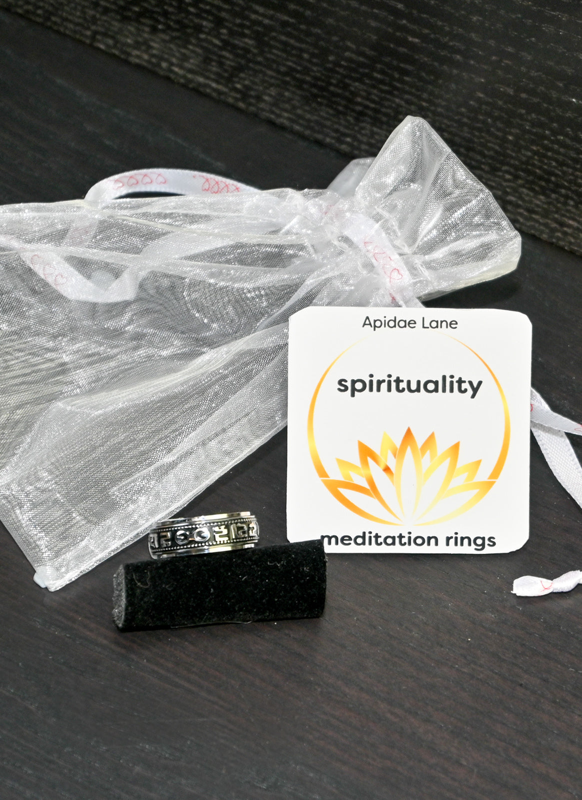 Apidaelane - Meditation Ring Spirituality [sz:size 9]