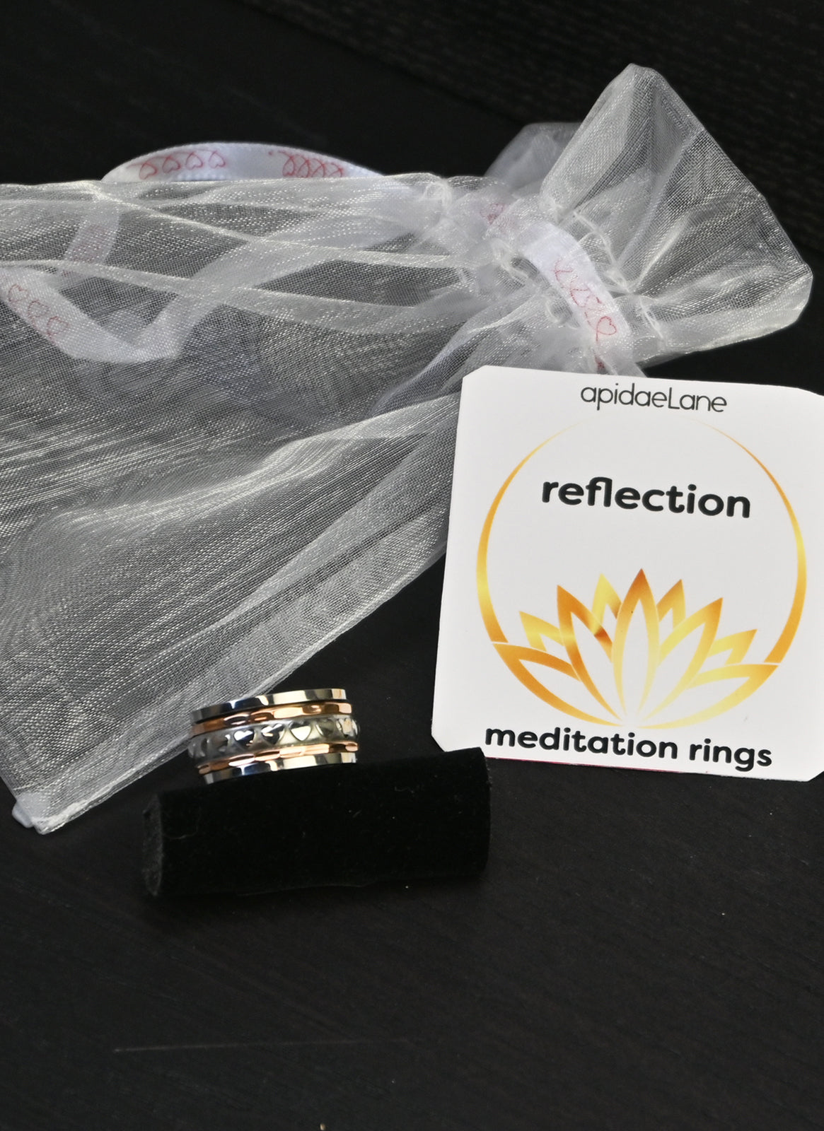 Apidaelane - Meditation Ring Reflection [sz:size 9]