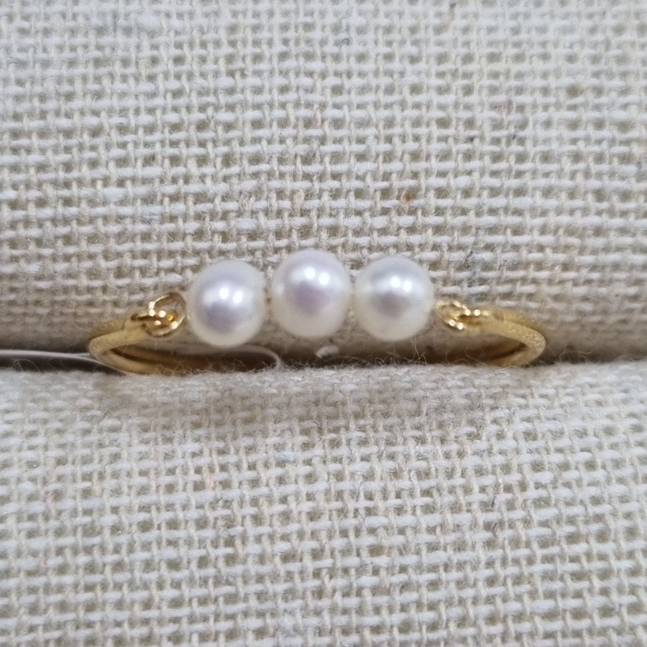 Ring Pearl Gold [Sz:9]