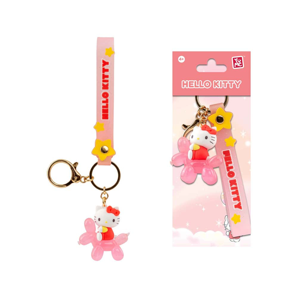 YuMe Hello Kitty and Friends | Keychain & Strap Balloon Series [Stl:Hello Kitty]