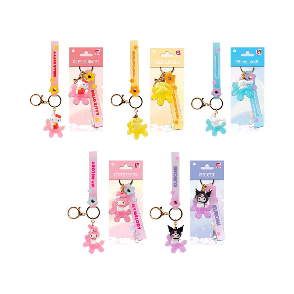 YuMe Hello Kitty and Friends | Keychain & Strap Balloon Series [Stl:Hello Kitty]