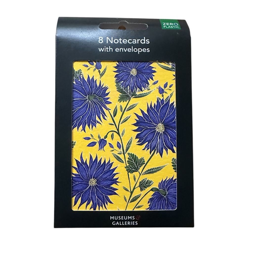 Blue Flowers Pack Of 8