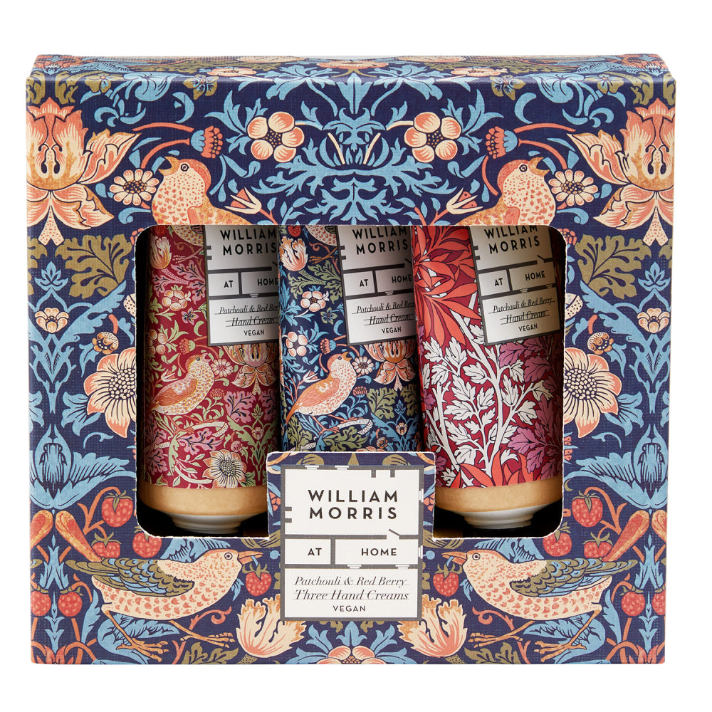 William Morris at Home |  Strawberry Thief Hand Cream Collection