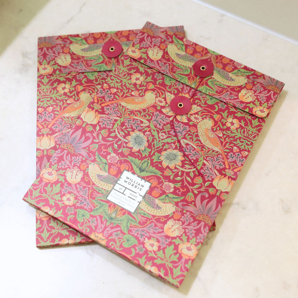 William Morris at Home |  Strawberry Thief Scented Drawer Liners