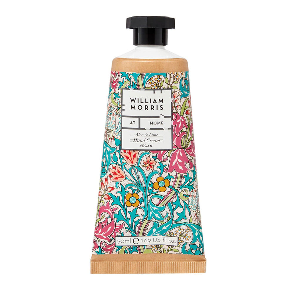 William Morris at Home |  Aloe & Lime Hand Cream Golden Lily Light