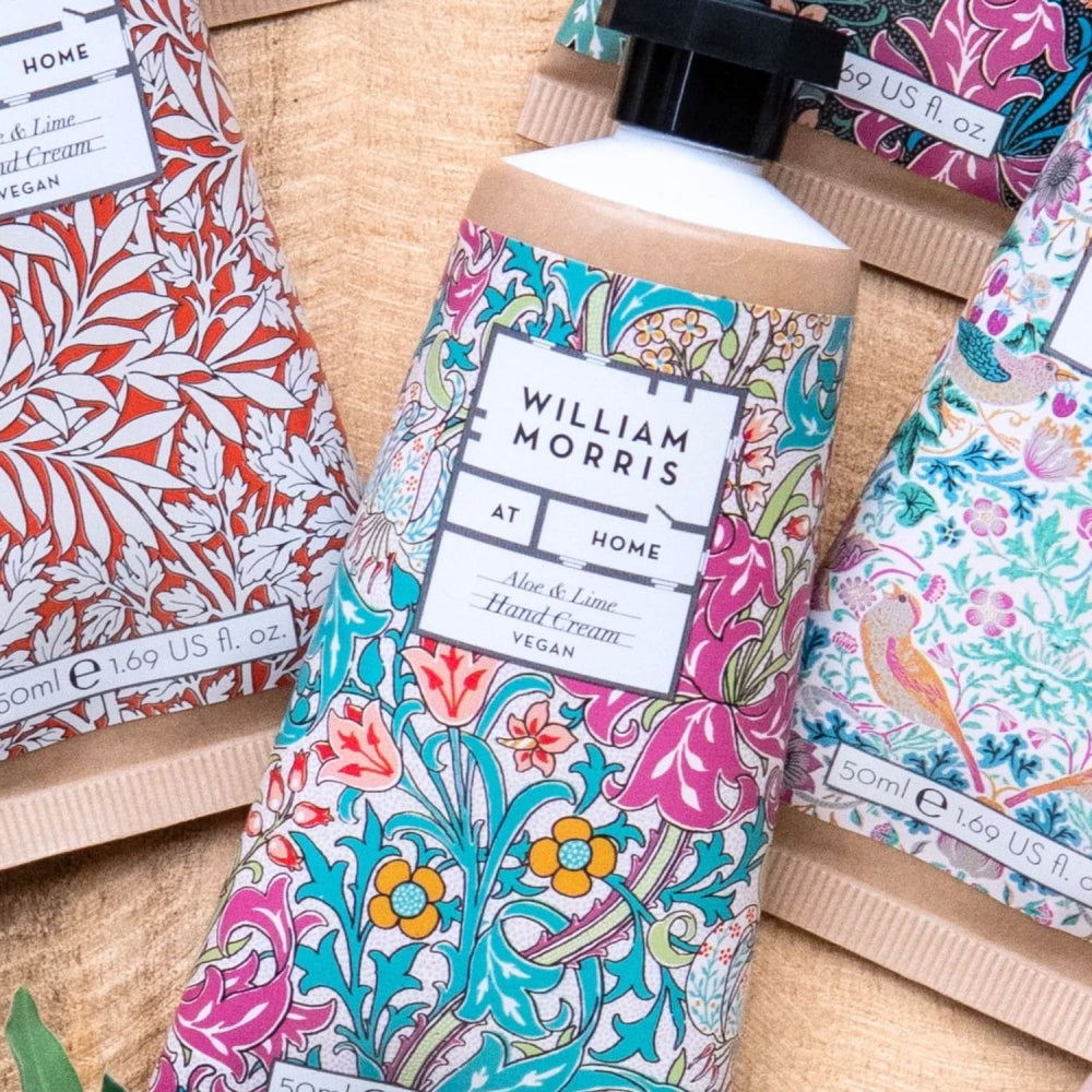 William Morris at Home |  Aloe & Lime Hand Cream Golden Lily Light