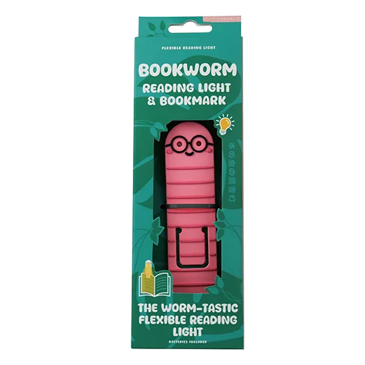 Gift Republic | Reading Light & Bookmark | Worm 