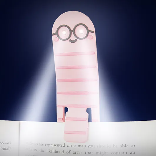 Gift Republic | Reading Light & Bookmark | Worm 