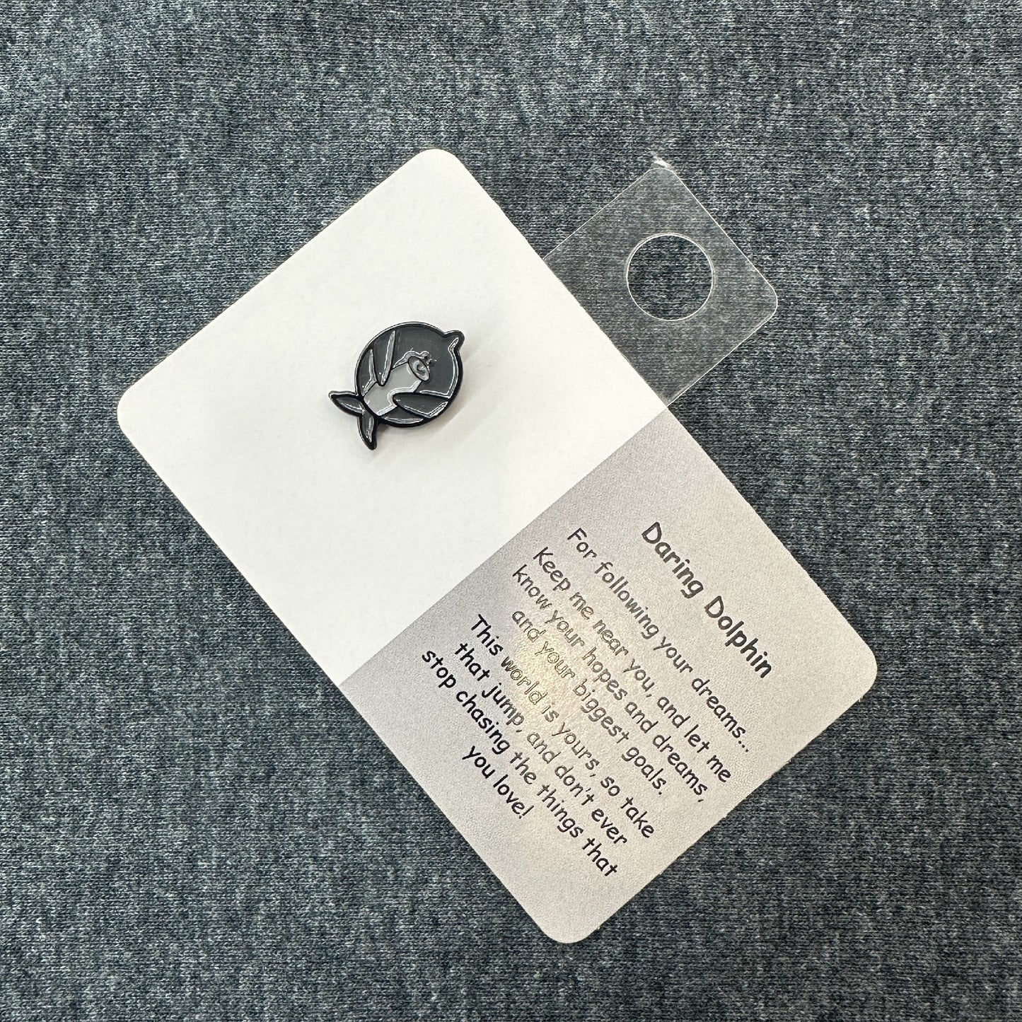 Daring Dolphin Pin