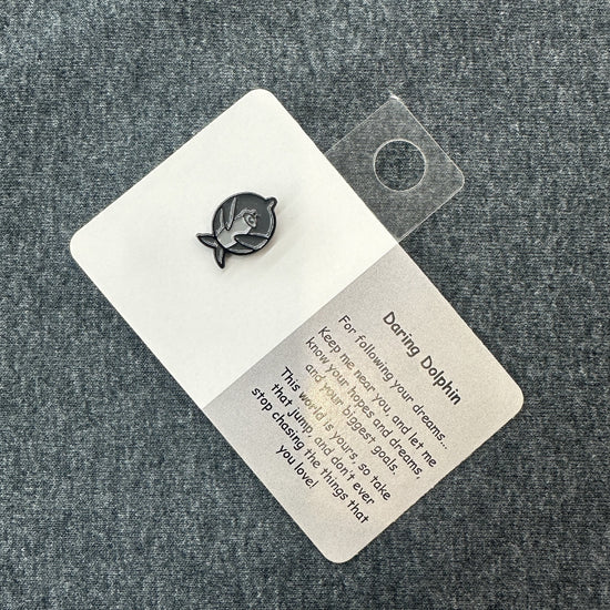 Daring Dolphin Pin
