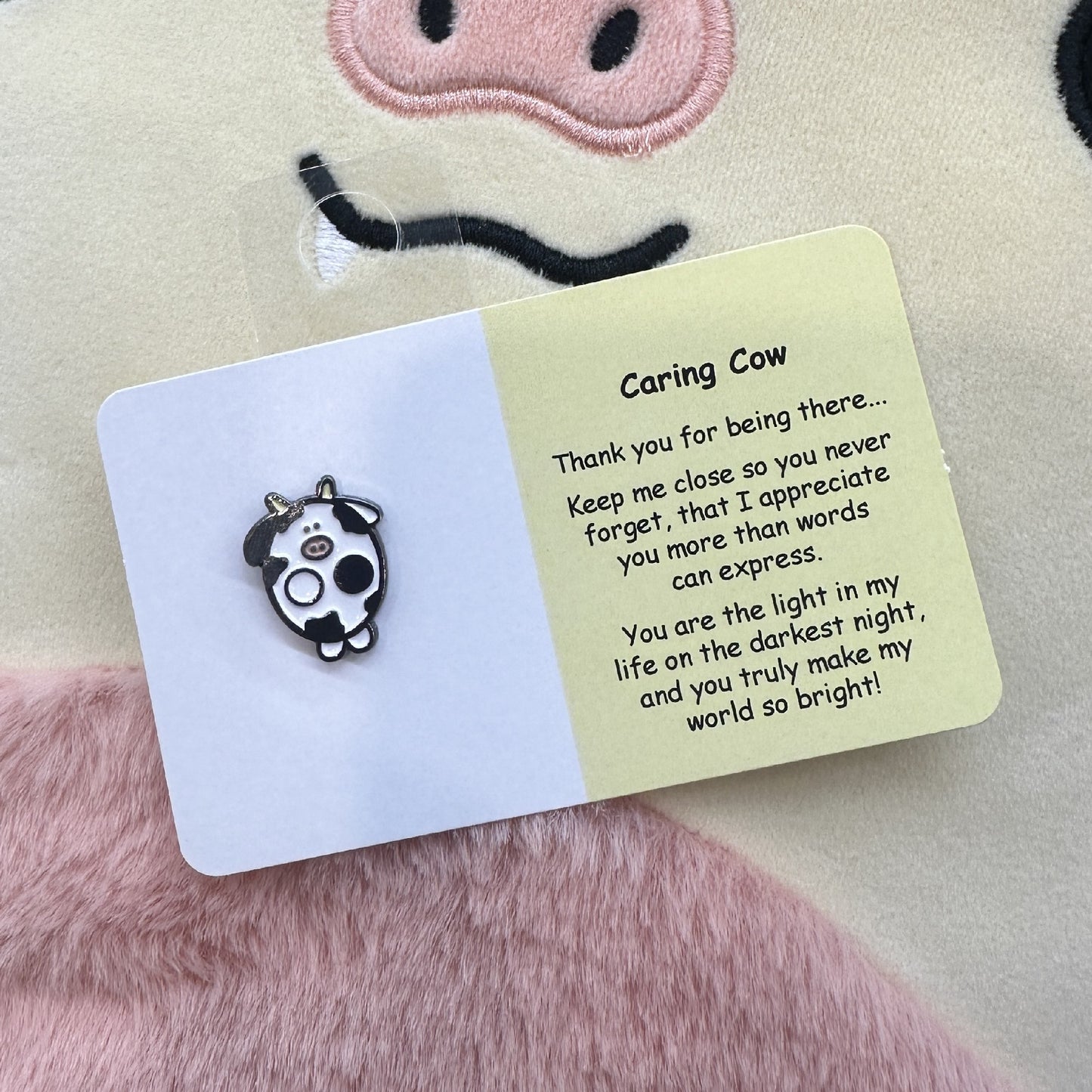 Caring Cow Pin