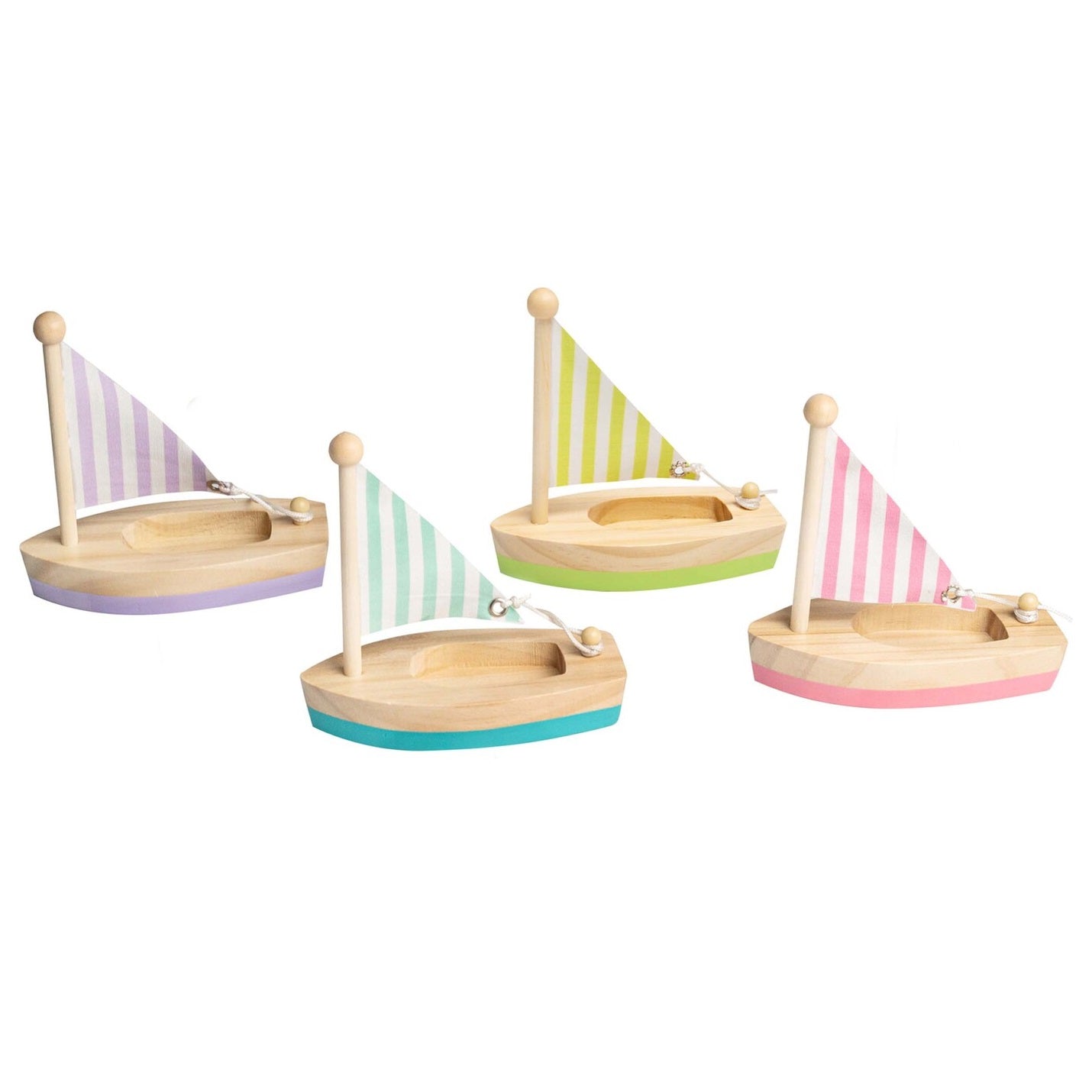 Calm & Breezy Wooden Small Sailboat