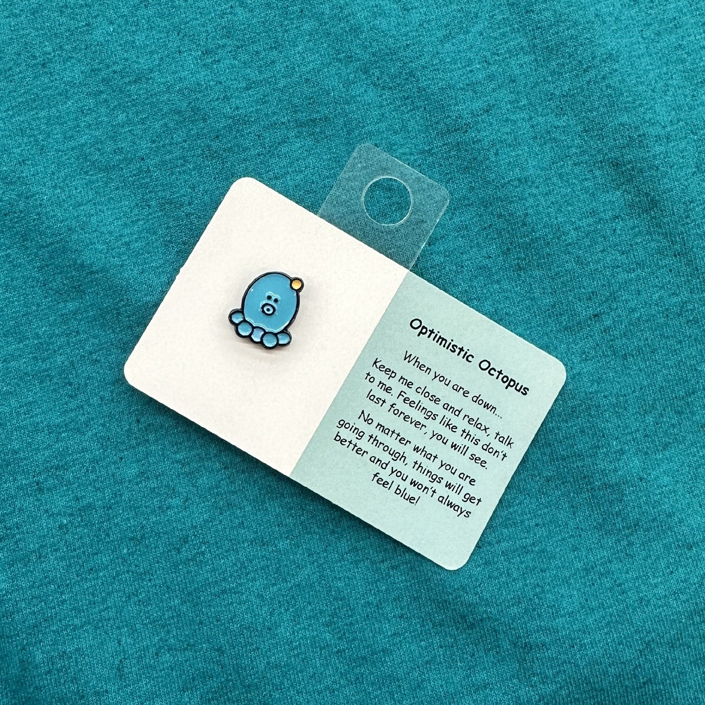 Optimistic Octopus Pin